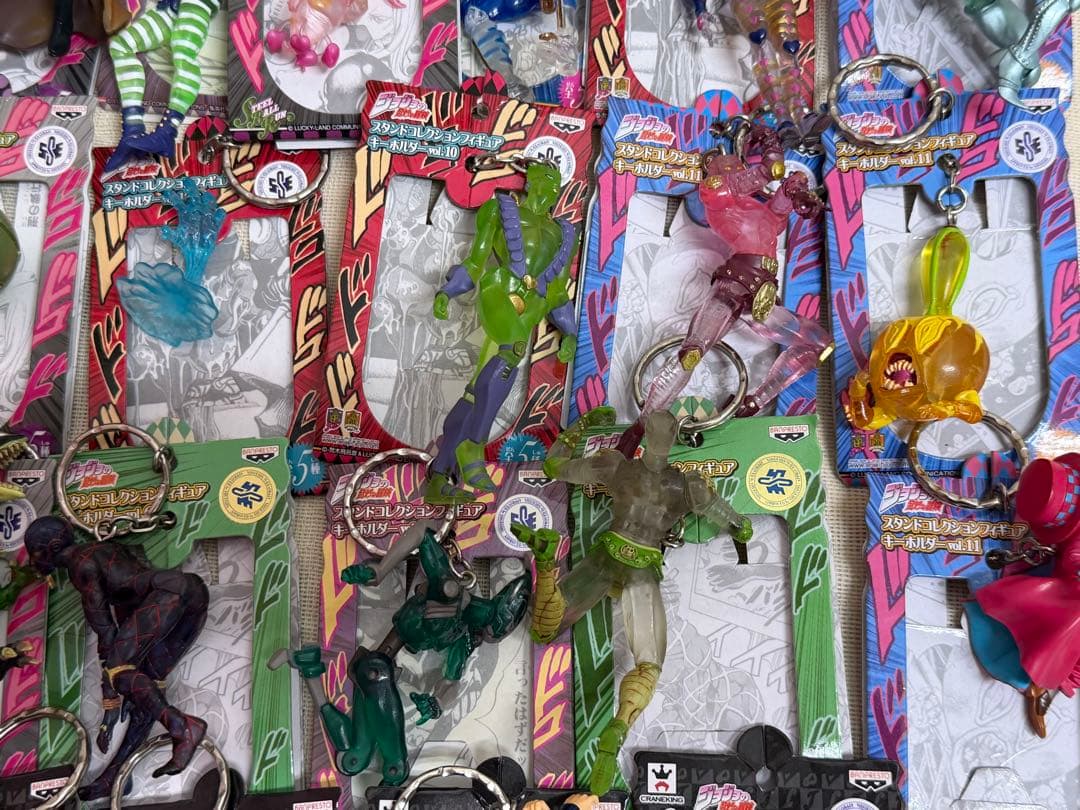 ジョジョの奇妙な冒険 スタンドコレクションキーホルダーなど29種