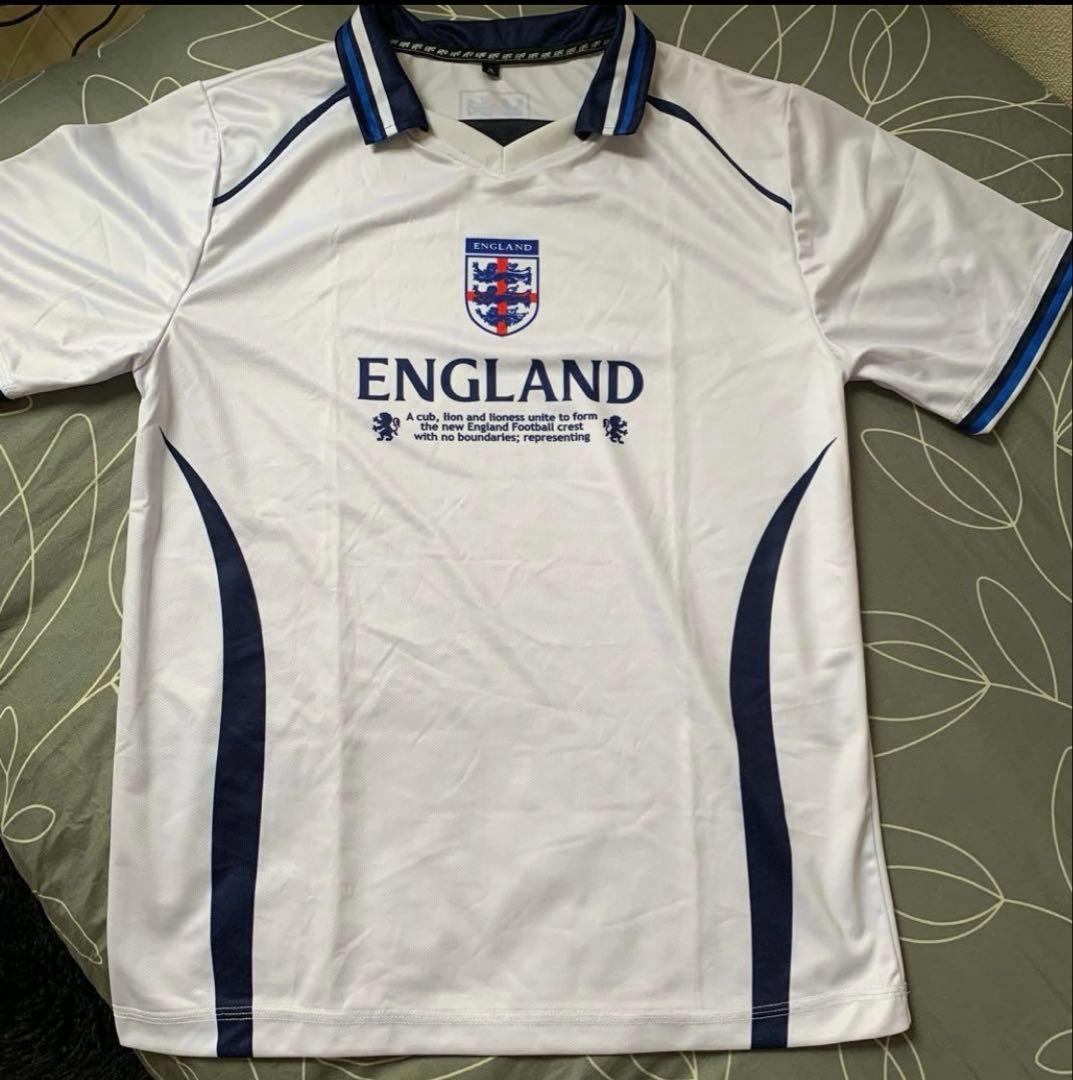 イングランド サッカー ポロシャツ ホワイト