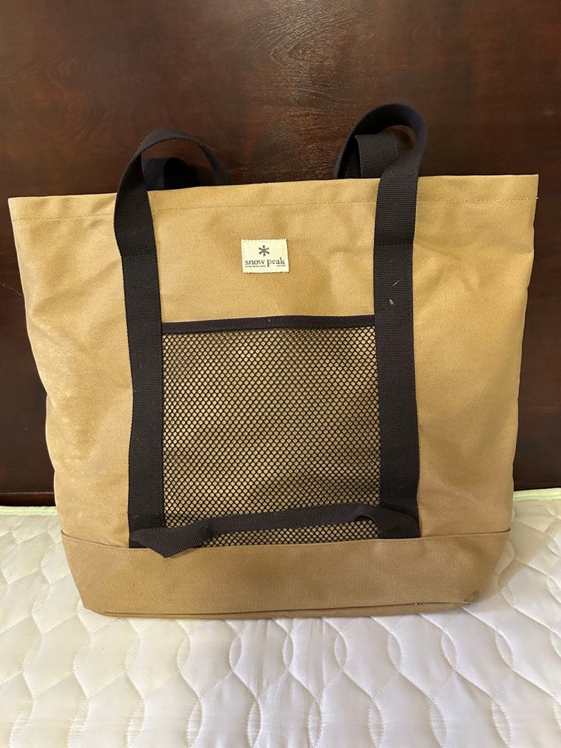 スノーピーク　キャンバス トートバッグ ジャンボ　400x220x450h