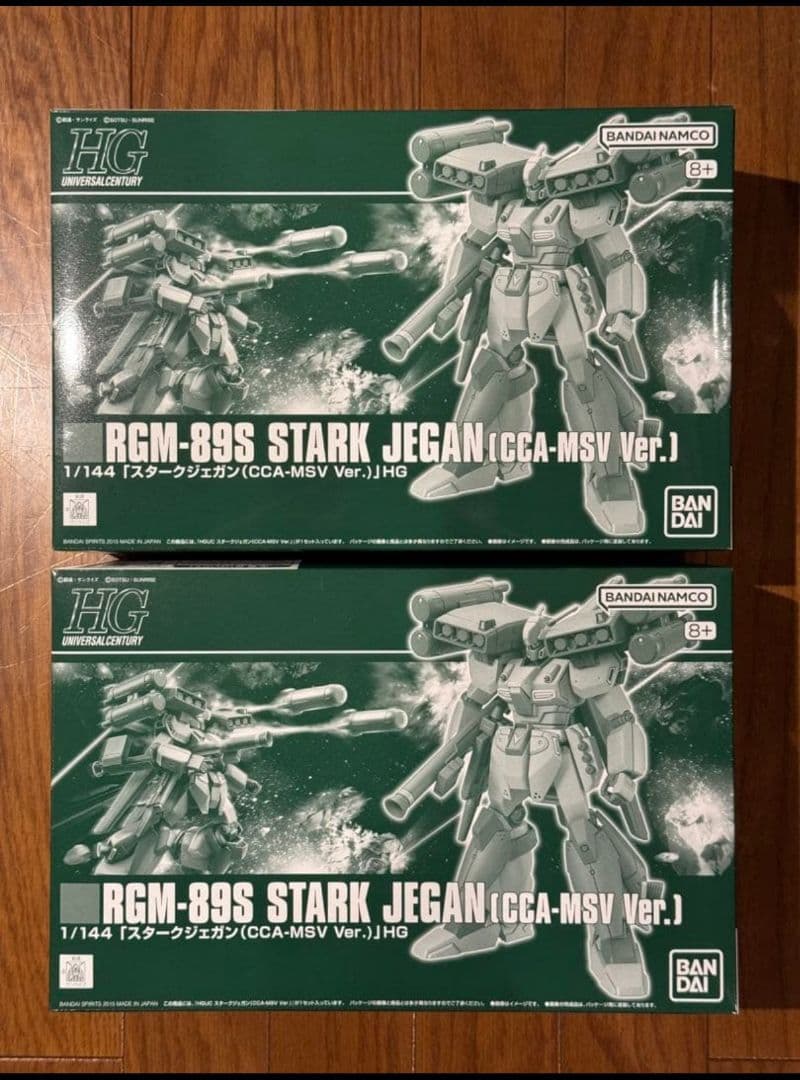 3個セット ガンプラ HG スタークジェガン（ＣＣＡ-ＭＳＶ Ｖｅｒ．）水転付き