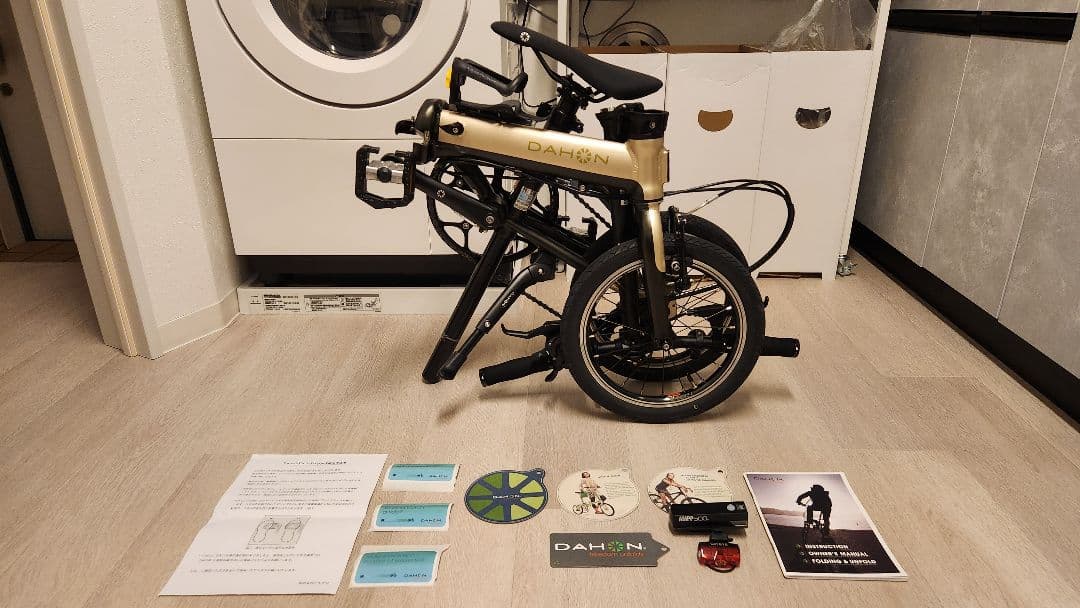 セ*ナ様 2025/8月新車購入　DAHON K3 　おまけ付き