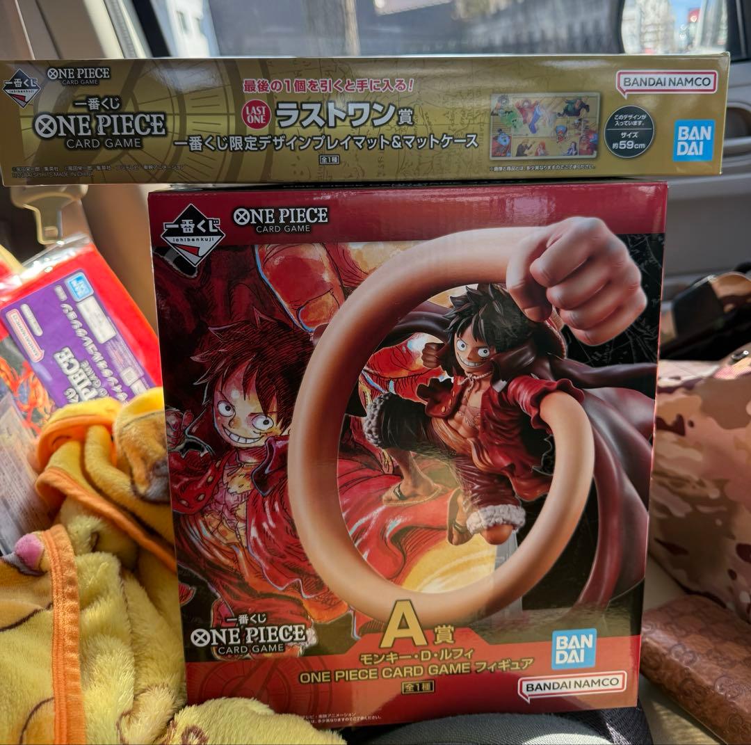 一番くじ　ワンピース ラストワン賞 プレイマット＆マットケース A賞