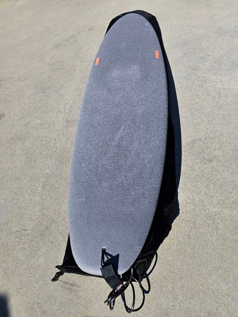 サーフボード　CRIME　ソフトボード　ミッドボード　フィン　リーシュ　ケース付