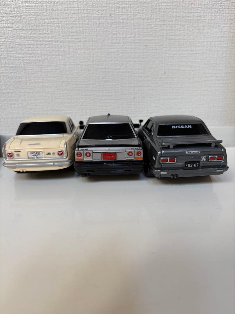 ミニカー スカイライン プルバックカー 9台セット