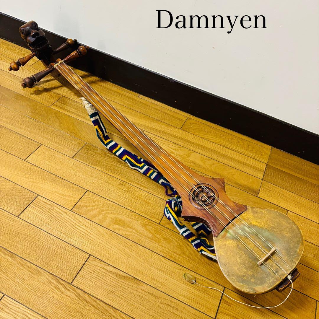 Damnyen ダムニェン 6弦 ブータン 撥弦楽器 チベット 送料込み