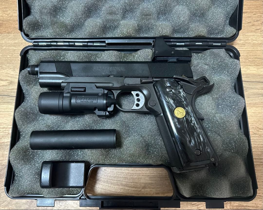 東京マルイ製 ガスプローバックハンド力 MEUピストル フルカスタム
