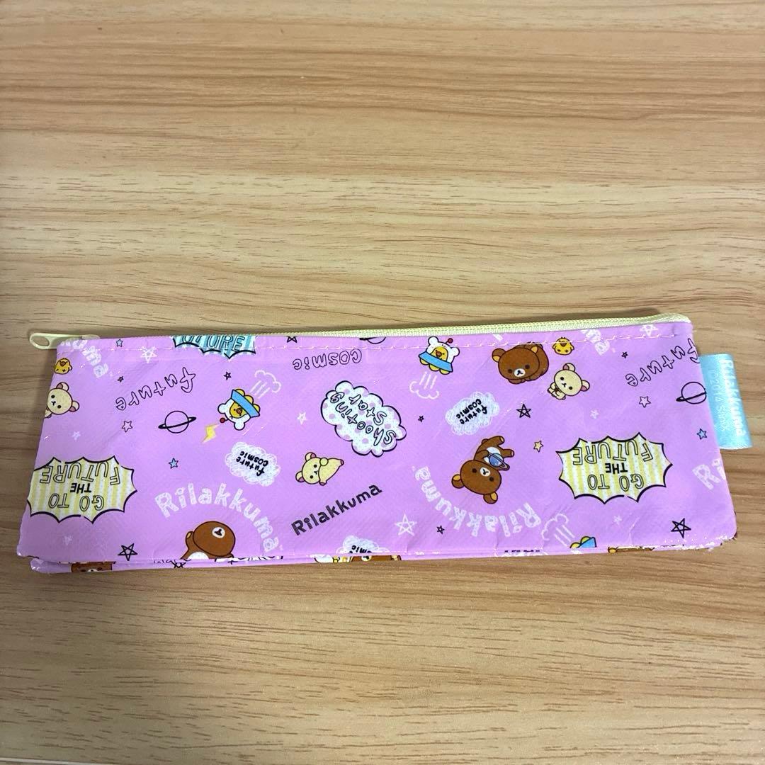 リラックマ　キイロイトリ　ぬいぐるみ　ペンケース　ポーチ　鉛筆　消しゴム
