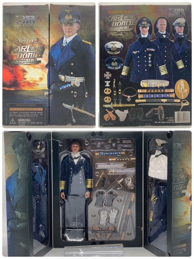 【訳あり品】3R DID カール・デーニッツ ドイツ 海軍元帥 大提督 大統領