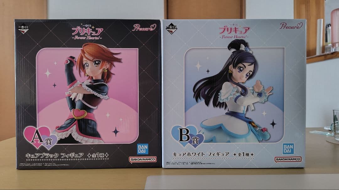 一番くじ プリキュア Forever Hearts A賞 B賞