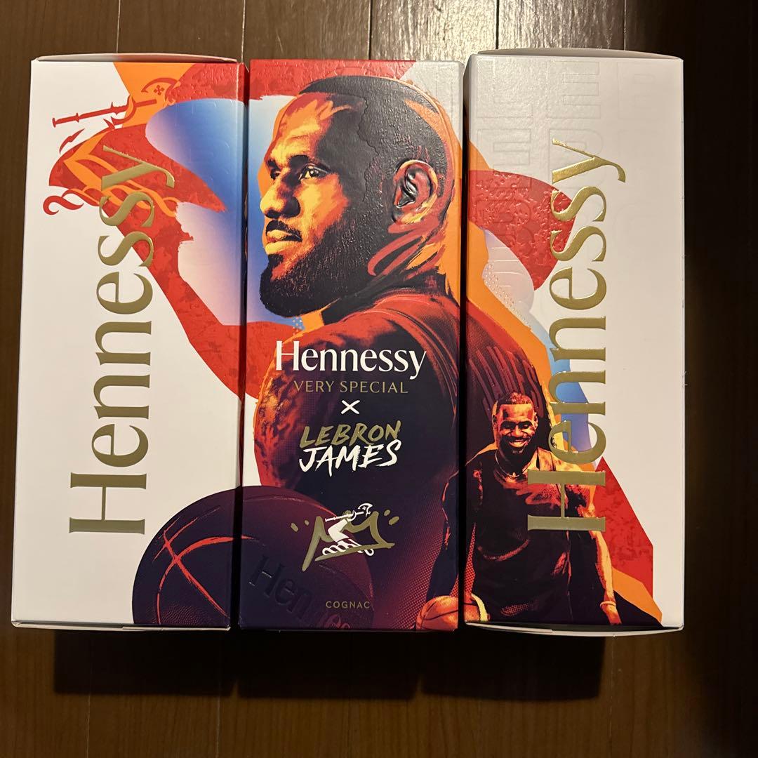 Hennessy ヘネシー V.S 700ml レブロン・ジェームズ 3本セット