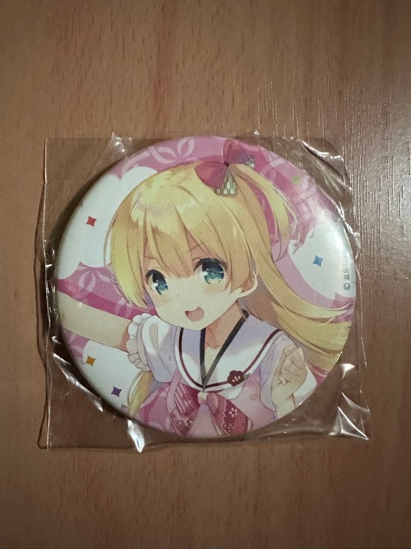 温泉むすめ　奏・バーデン・由布院ちゃん　旧タイプ缶バッジ