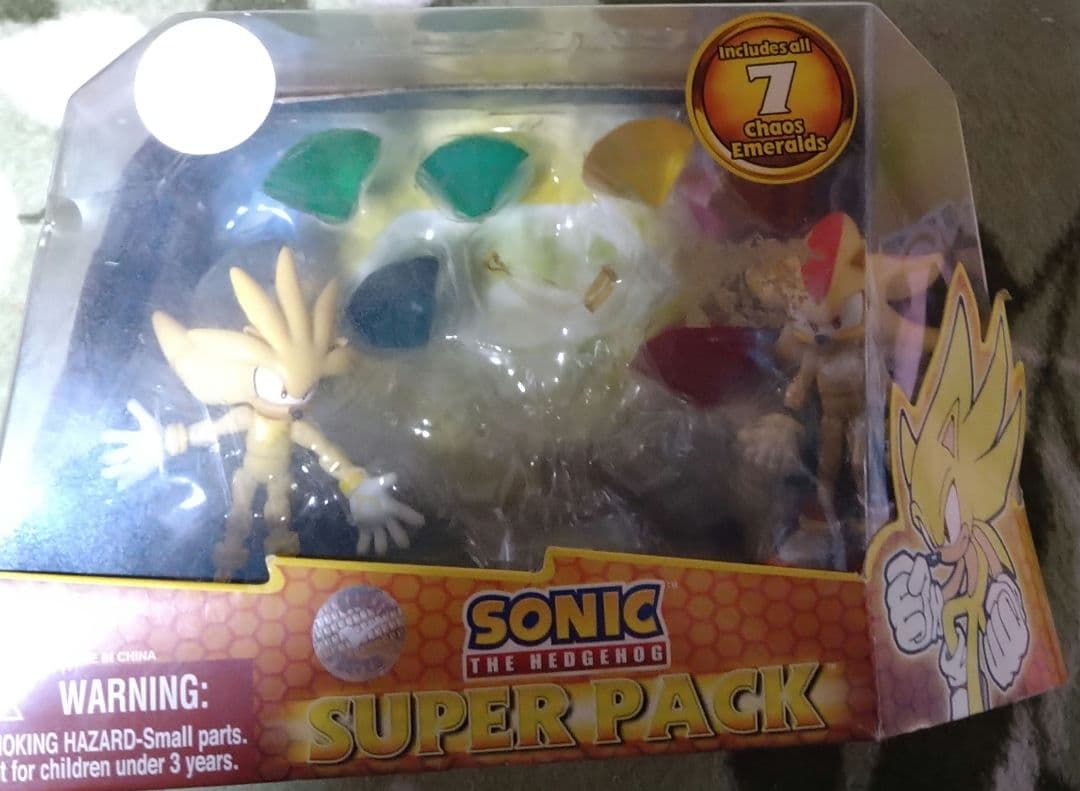 海外製 スーパーシャドウ&スーパーシルバー アクションフィギュア