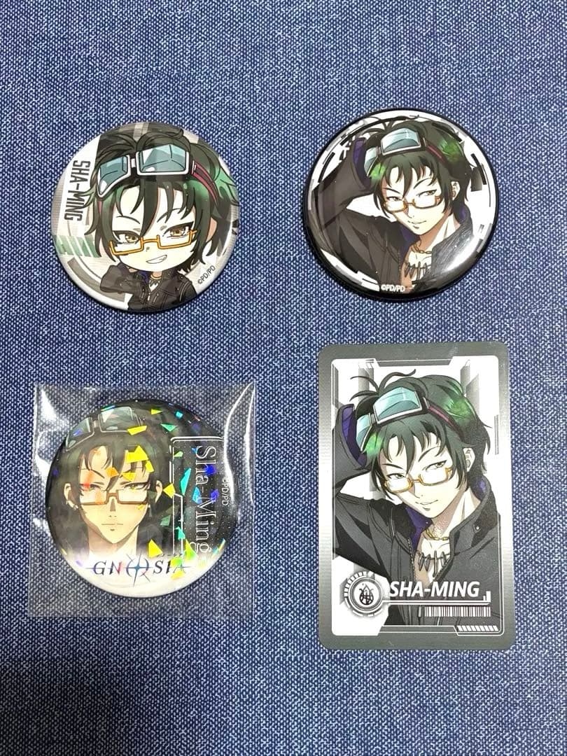 グノーシア 京まふ キラッとCANバッジ 缶バッジ ランダムカード 沙明