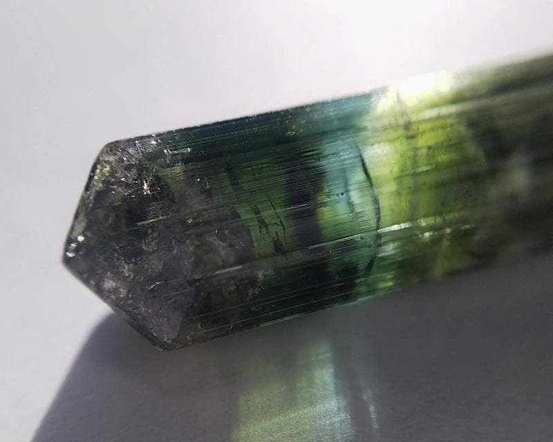 282 マルチカラー トルマリン キャッツアイ ブラジル産 結晶 原石