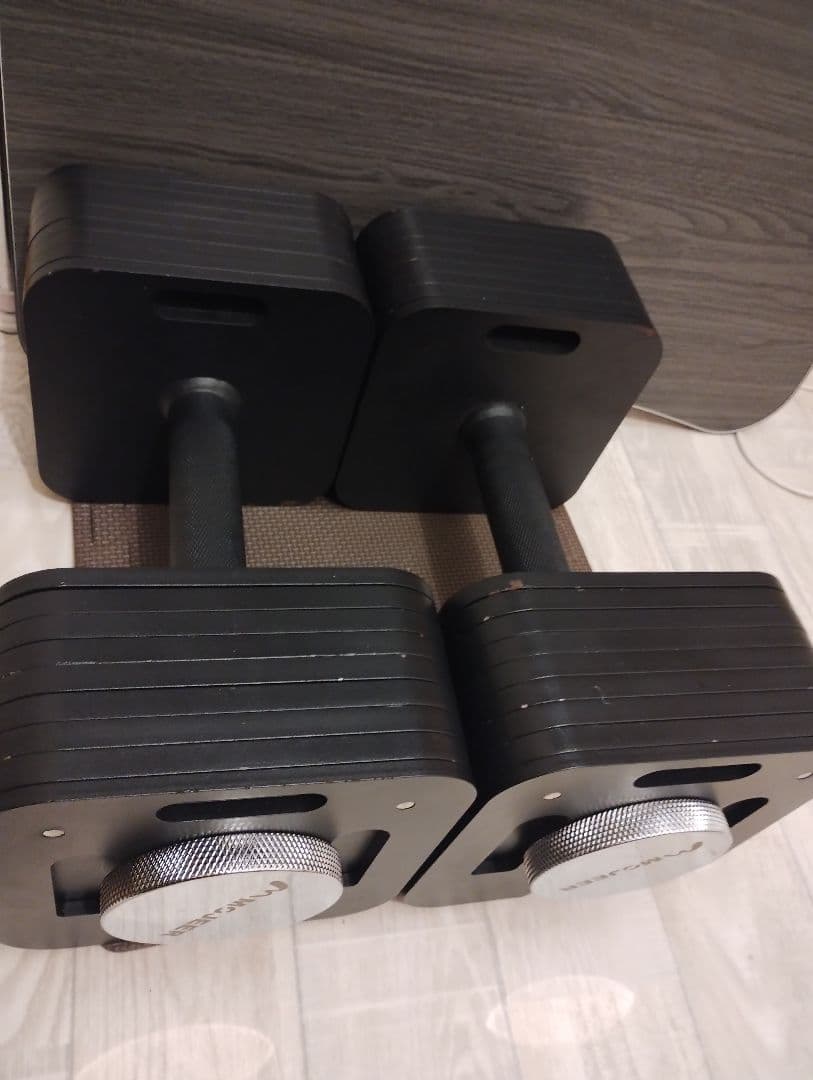 【東京引取限定】mojeer 可変式ダンベル 36kg×2個