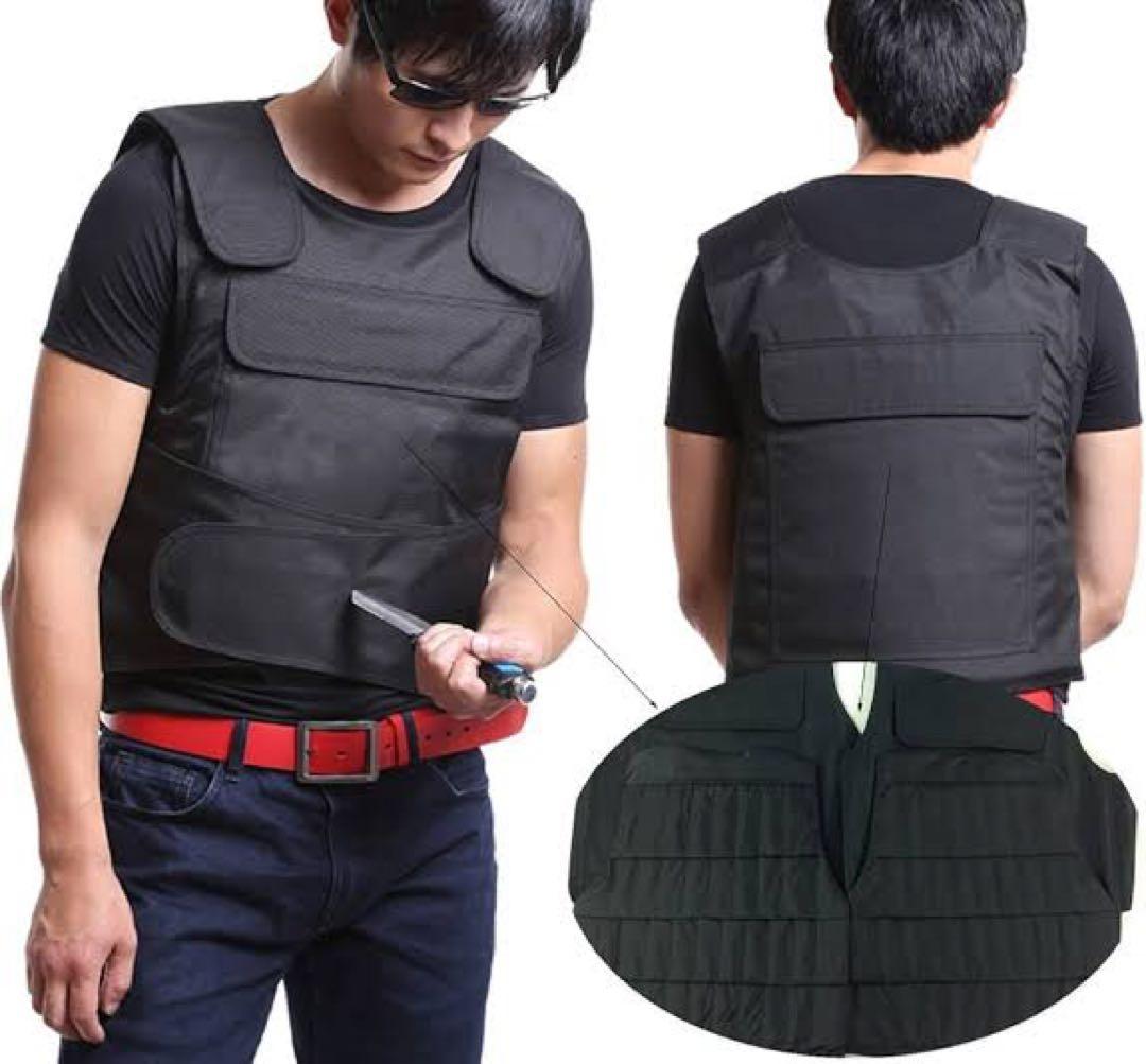 セール！　防弾チョッキ　闇バイト対策　撃退　防犯　トカレフベスト　安全
