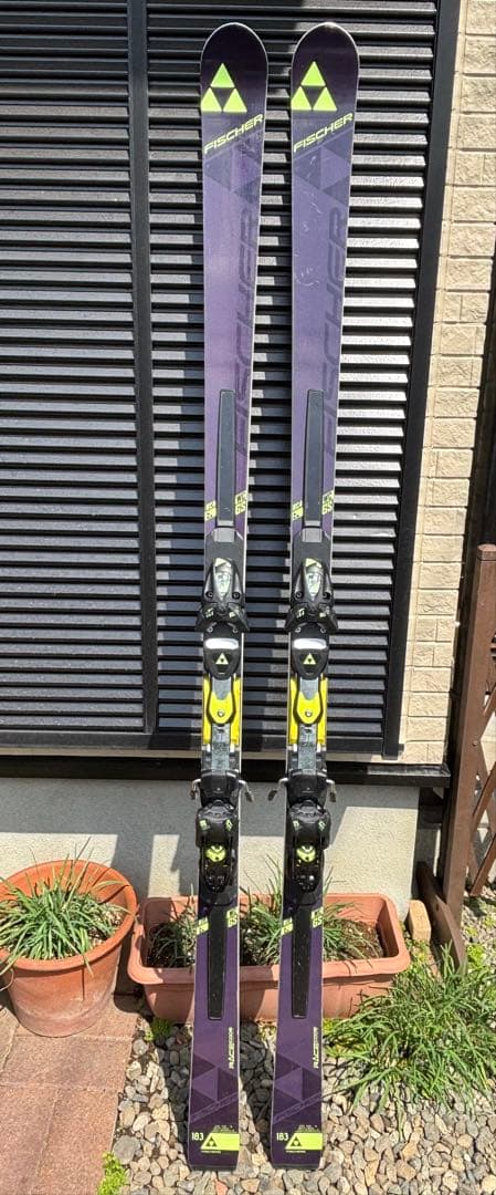 FISCHER RC4 WC GS 183cm R>23ビンディング付き 中古