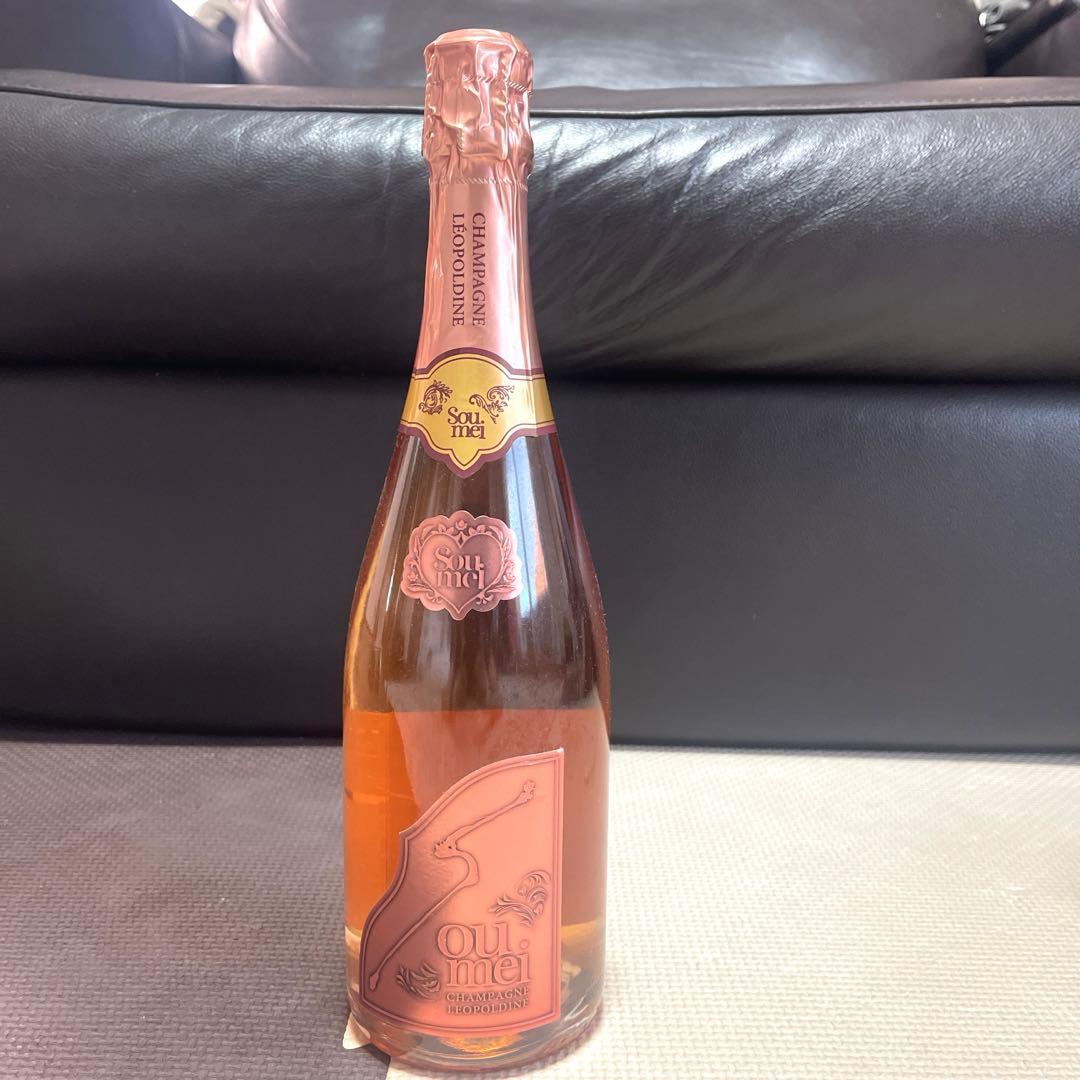 未開封！☆soumei☆ソウメイ ロゼ シャンパン　750ml