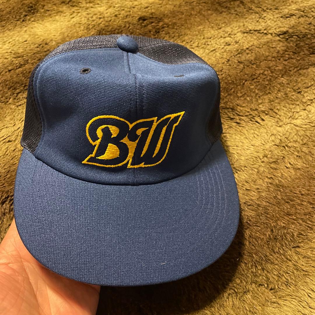 【新品】超希少！ライセンス物オリックスブルーウェーブ キャップ(イチロ-)