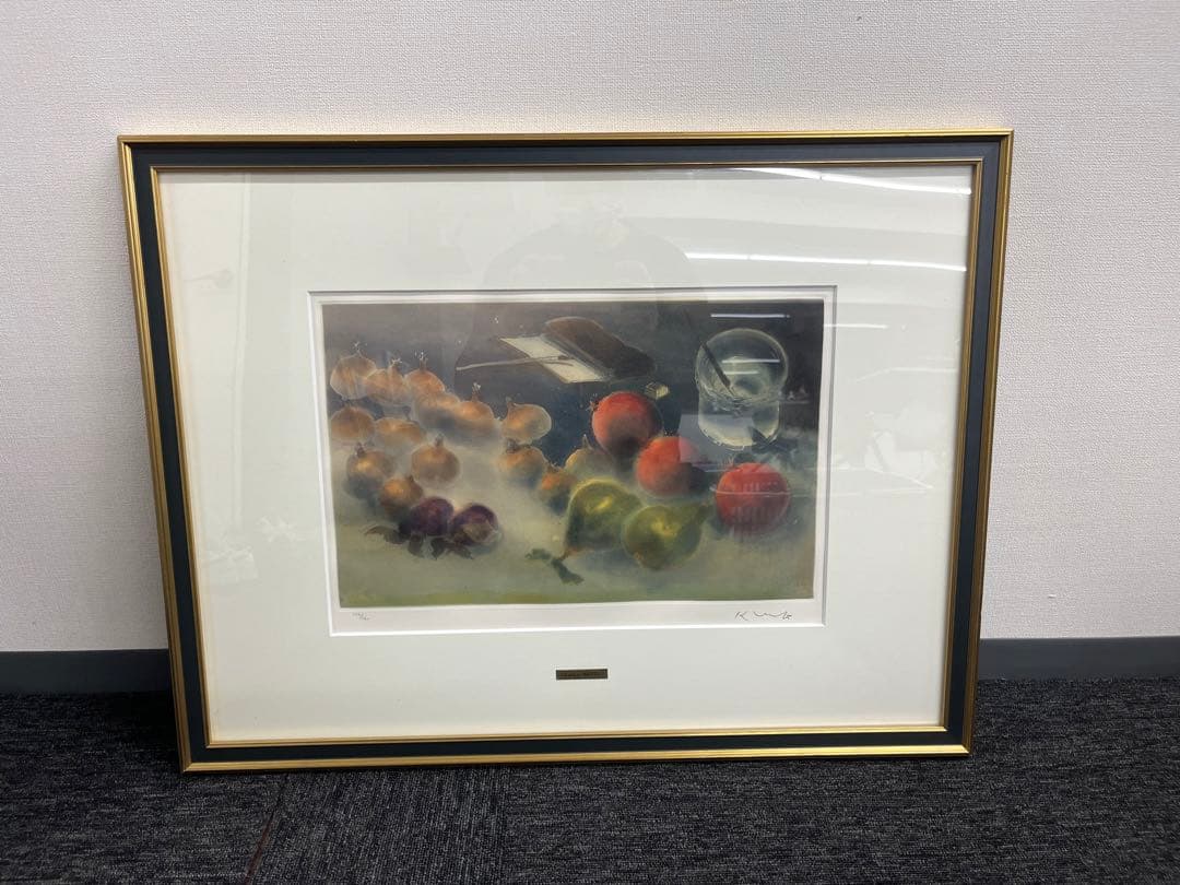 リトグラフ　Kaiko MOTI カイコ　モティ　106/120 直筆サイン