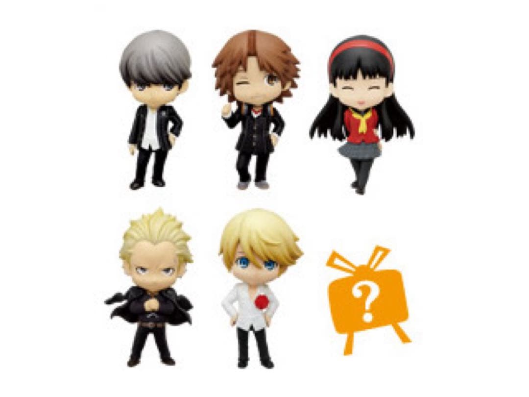 【一部開封あり】happyくじ G賞 ペルソナ4 ちびフィギュア コンプ