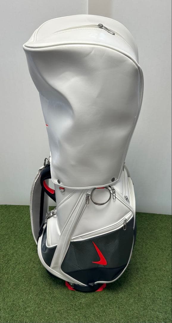 Nike ゴルフバッグ・キャディバッグ ホワイト/グレー/レッド　状態良好