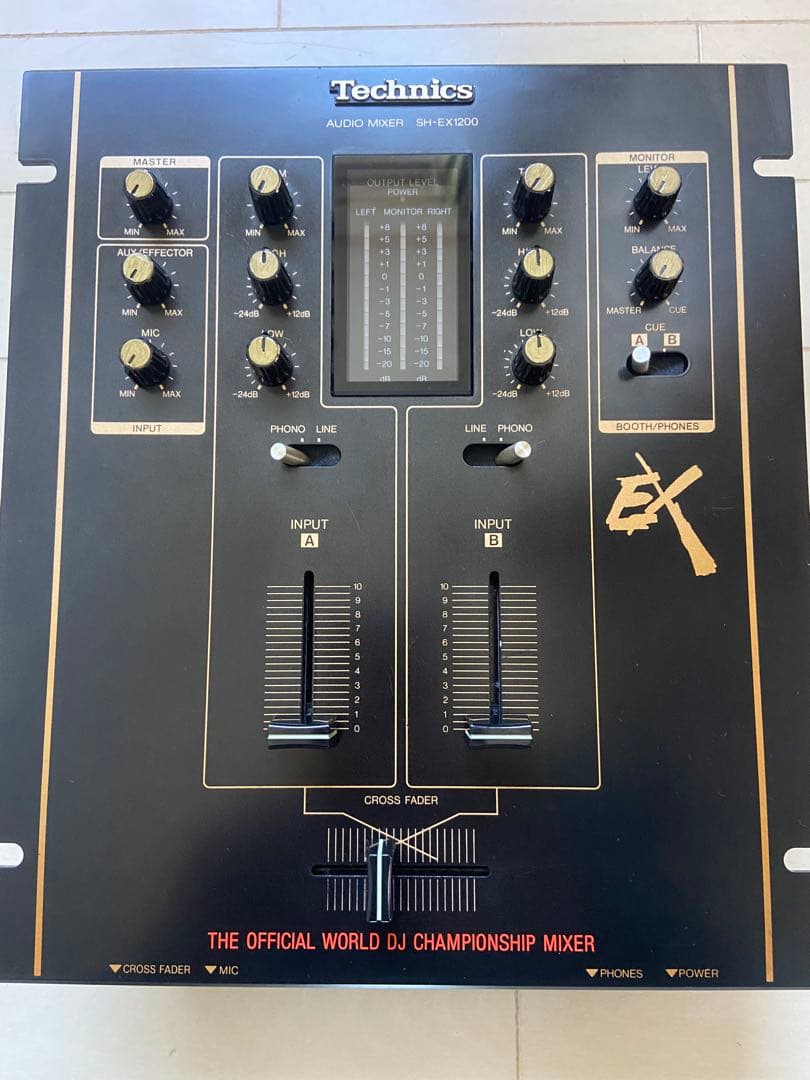 整備済み美品　technics sh-ex1200 DJミキサー