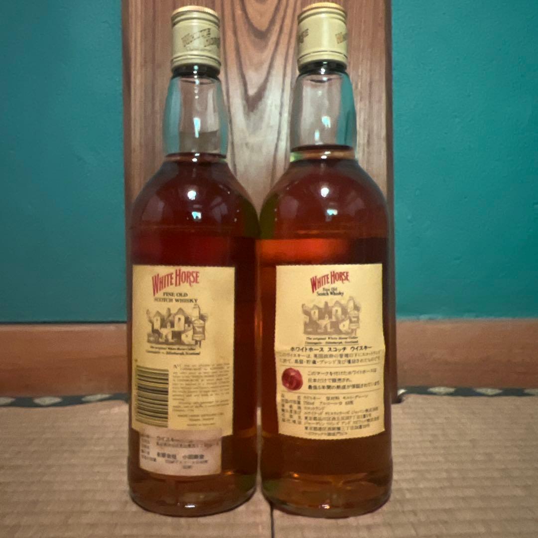 本日限り 未開栓 WHITE HORSE ファインオールド 750ml 2本