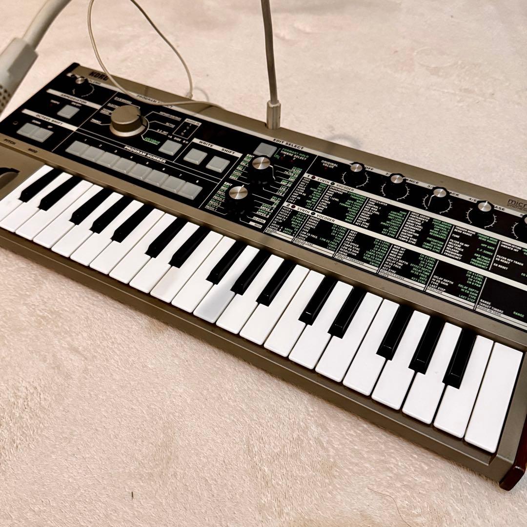 KORG MicroKORG シンセサイザー 37鍵 ソフトケース付き