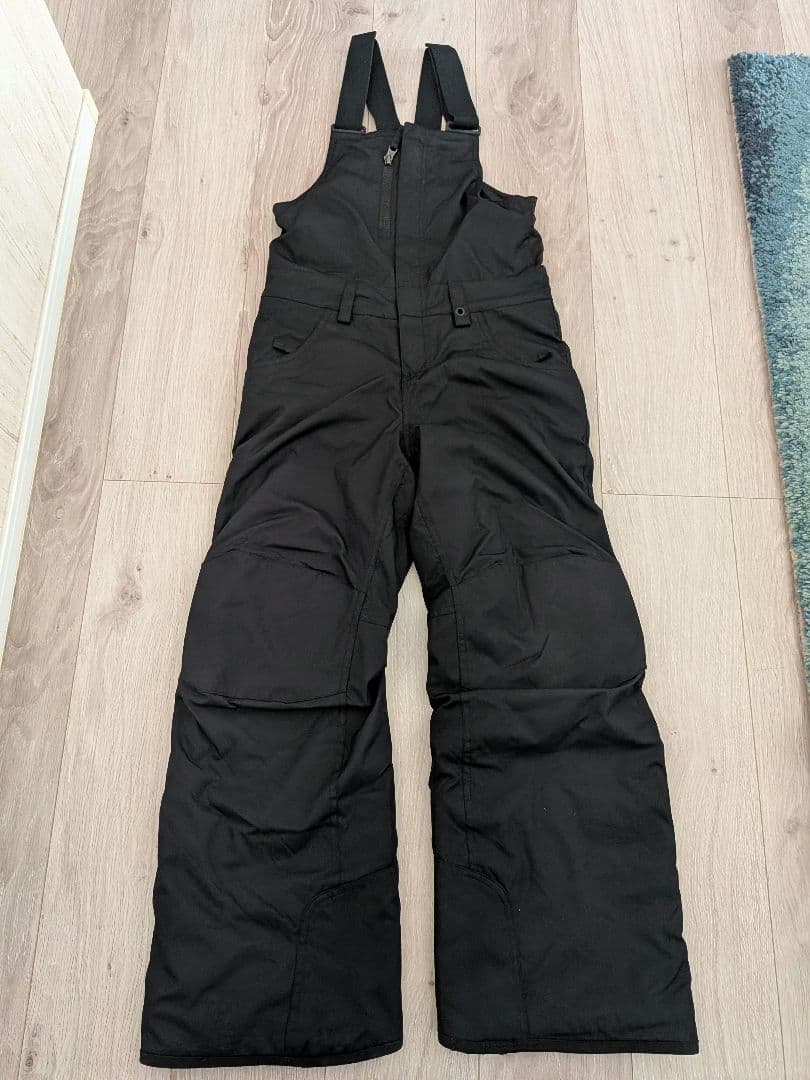 美品☆686 ブラック スノーボードウェア ビブパンツ