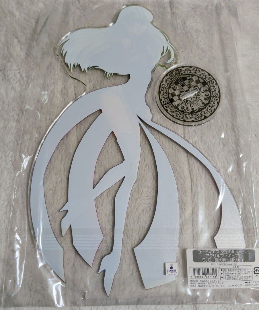 コードギアス 反逆のルルーシュ アクリルフィギュアL C.C. 黒の騎士団Ver