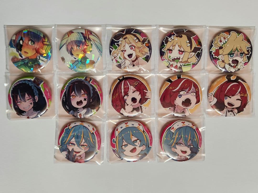 cosMo＠暴走P　CRECOブラインド缶バッジ　コンプリートセット