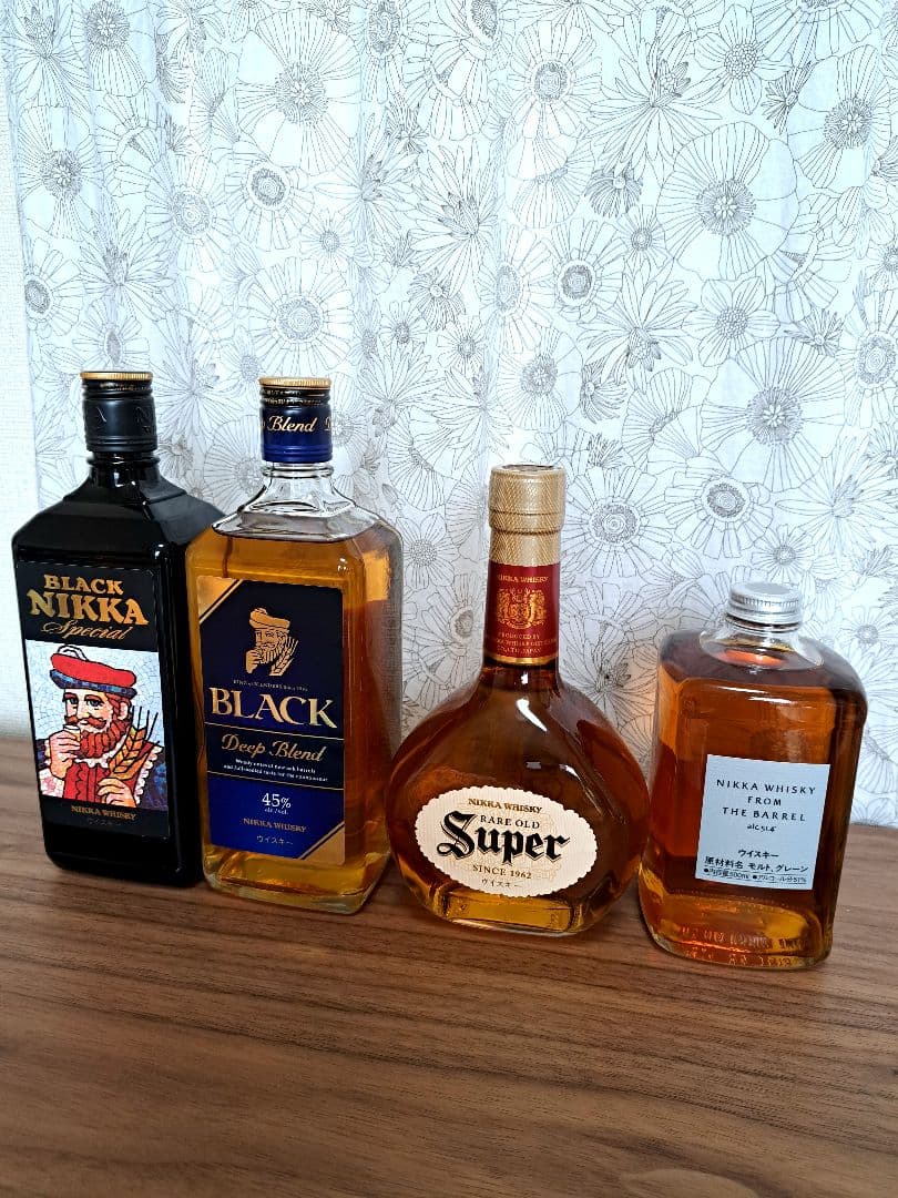 ニッカウイスキー　４点セット