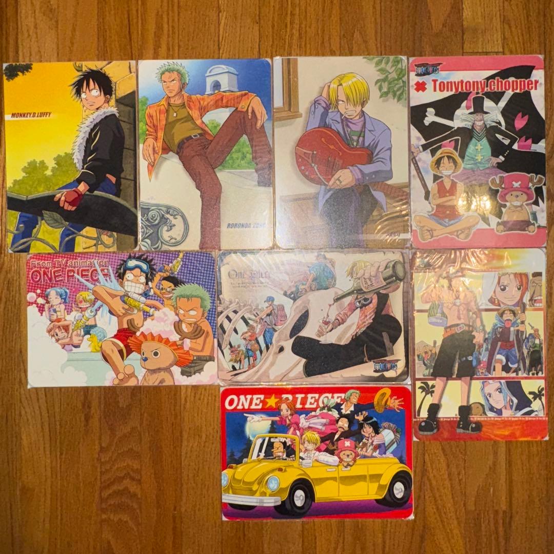 ワンピース　ONE PIECE　パッドダス　マウスパッド3　全8種類セット