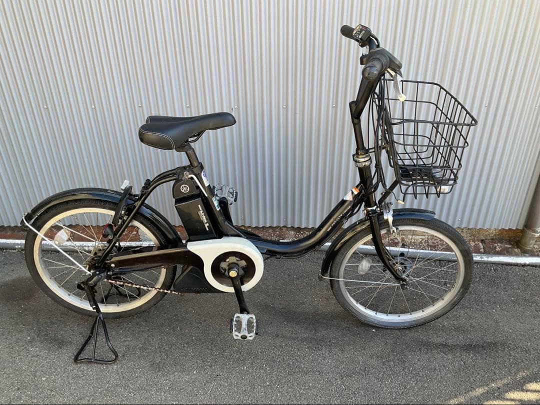 ヤマハ新機種電動アシスト自転車pas city20インチブラックアルミボディー