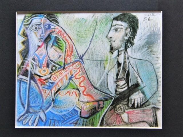 PABLO PICASSOパブロ・ピカソ【HOMME ET FEMME NUE】