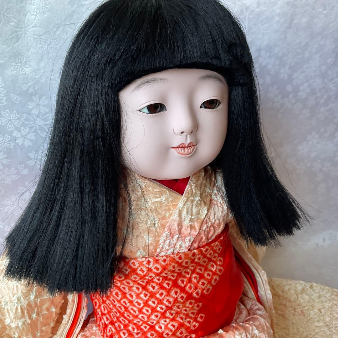 市松人形　松乾斎東光作　お座り着せ替え市松人形