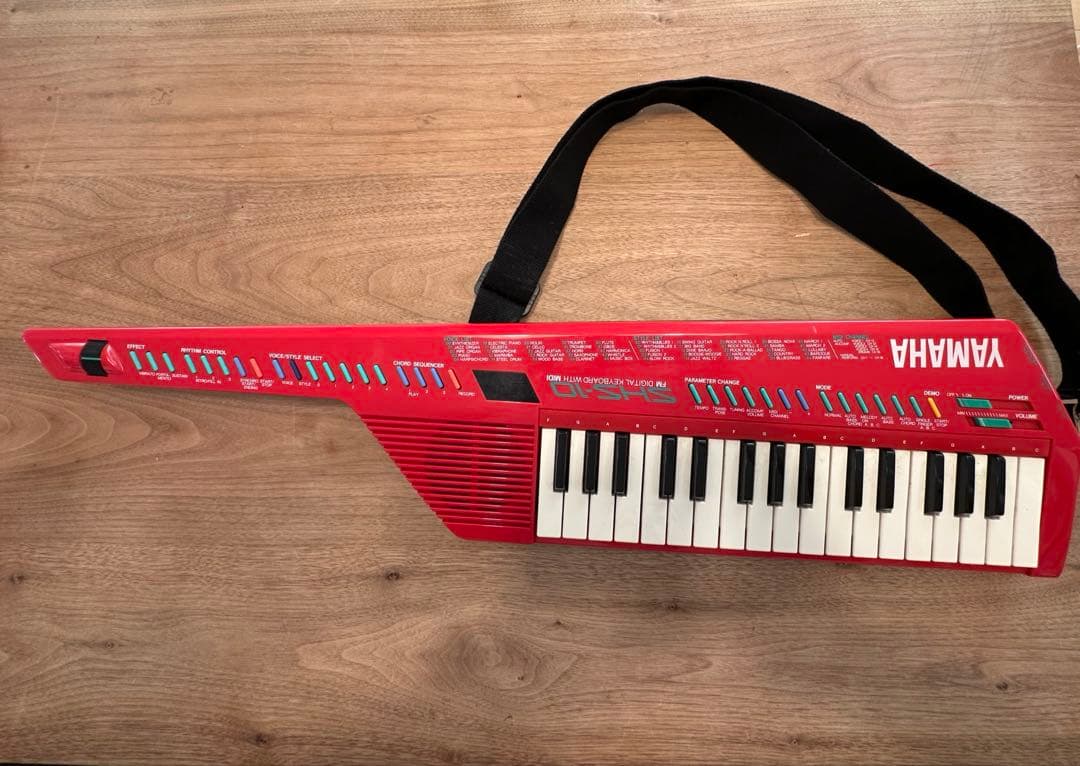 YAMAHA ショルダーキーボード　SHS-10R