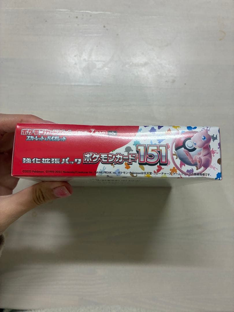 ポケモンカード　151 box シュリンク付き　BOX