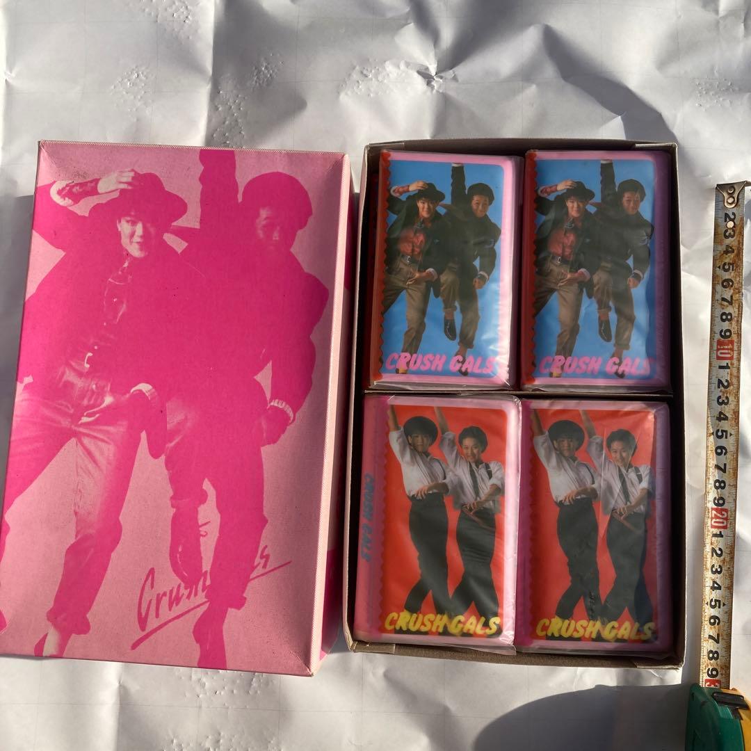 当時物クラッシュギャルズ未開封手帳1箱20個
