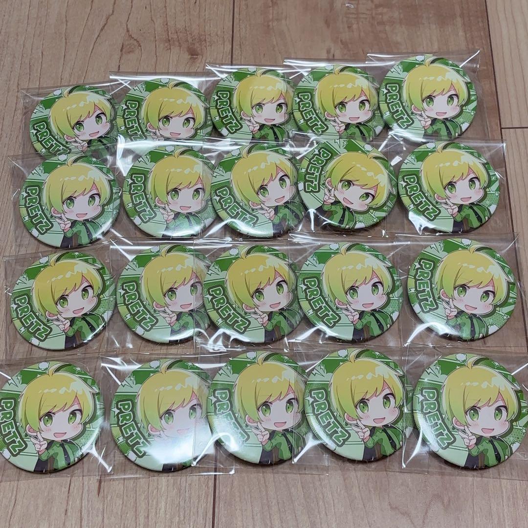 AMPTAK×COLORS ぷりっつ 缶バッジ