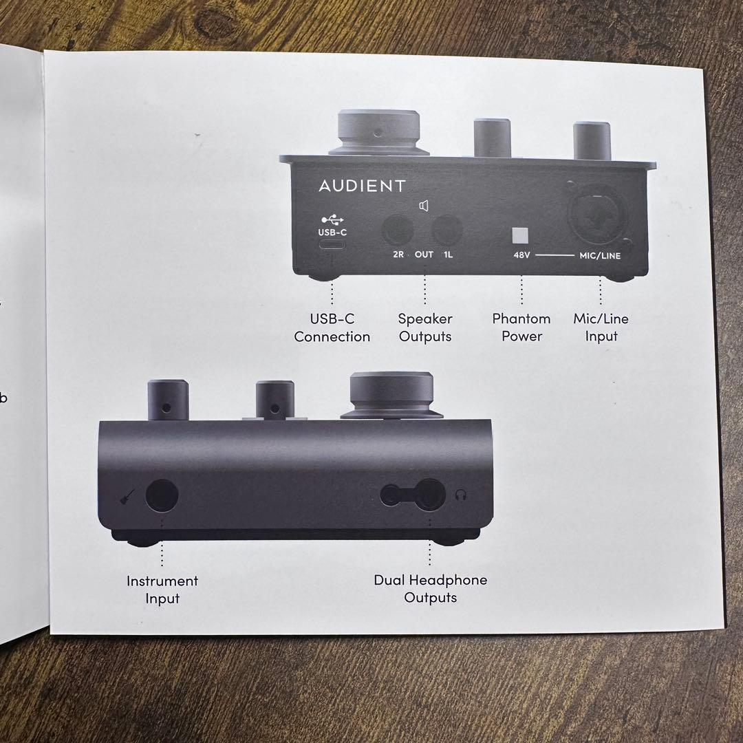 AUDIENT iD4 Mk2 mkⅡ