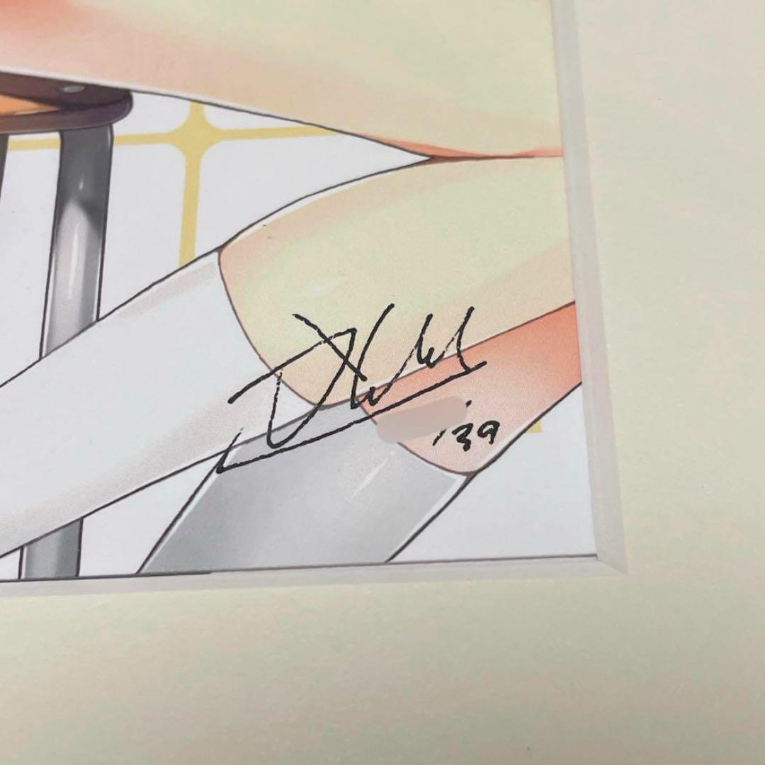 カントク ジークレー チェック☆メート 直筆サイン シリアルナンバー 複製原画