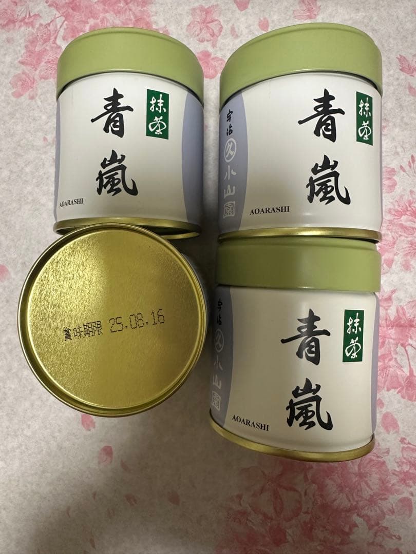 丸久小山園抹茶青嵐40gx4缶