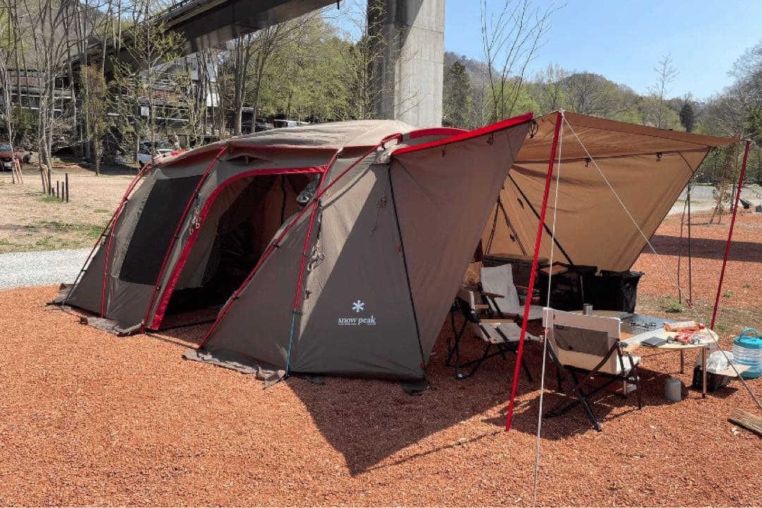 スノーピーク 雪峰祭 ランドロックPro. レッドフレームエディションセット①