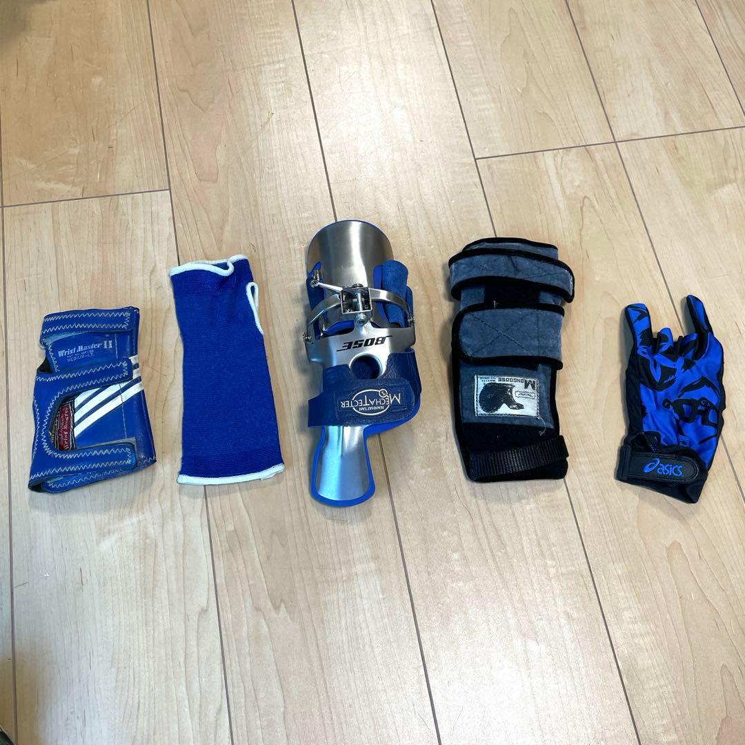 Mecha Tecter ボウリング リスタイ　セット左手用。33