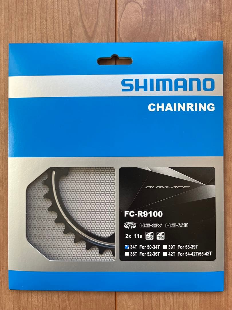 新品 SHIMANO DURA-ACE FC-R9100 50-34t