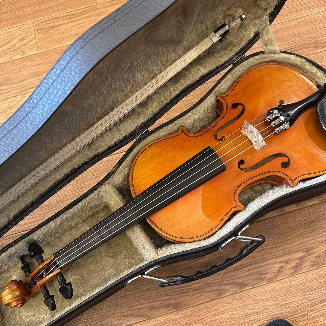 中古バイオリン 、ケース付き　1/4 サイズ