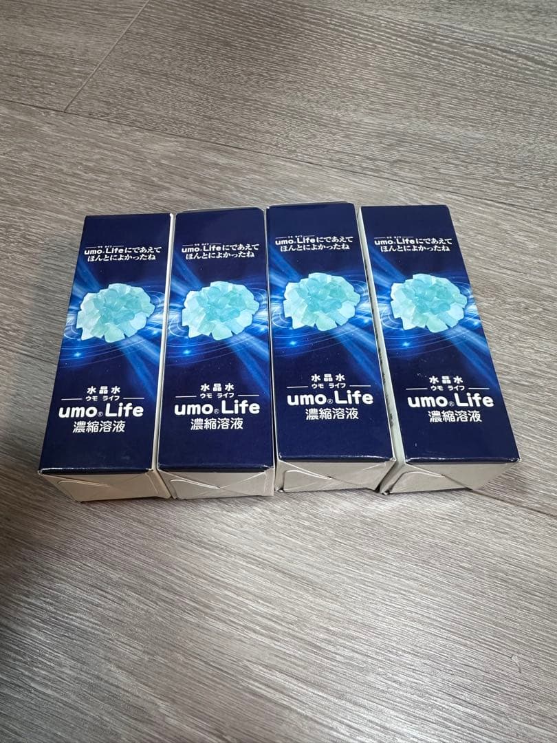 水晶水/ケイ素　umolife 50ml 4本
