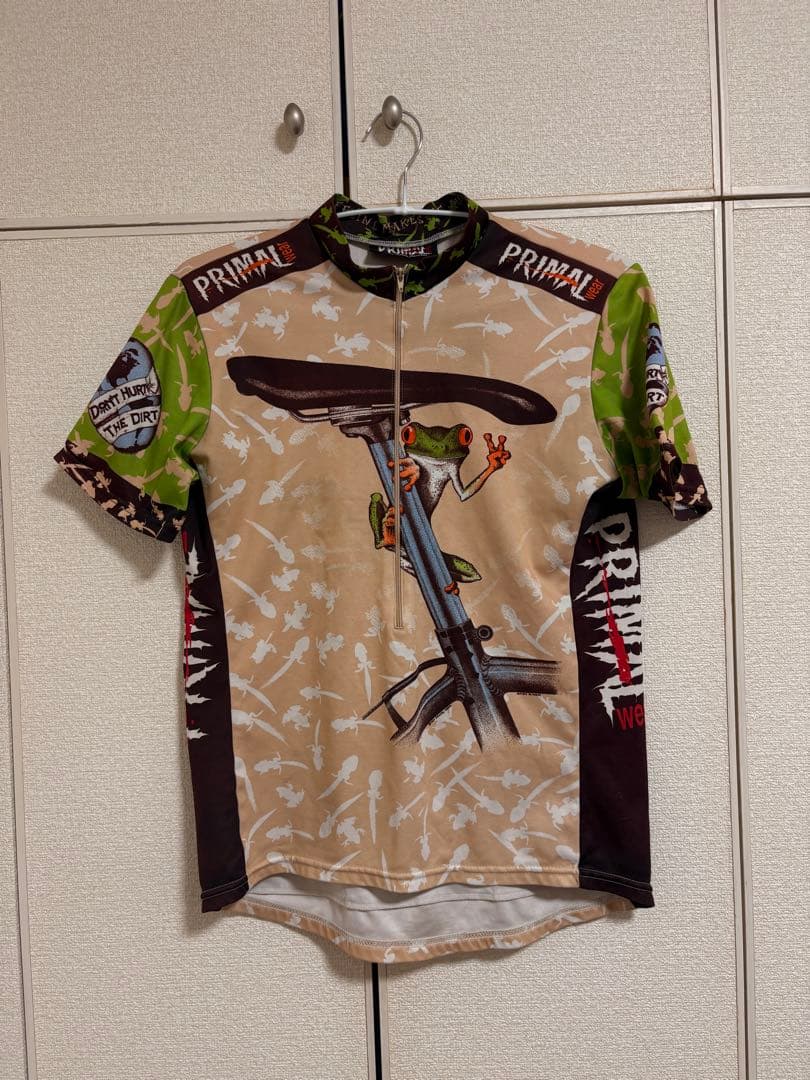 PRIMAL サイクルジャージ カエル